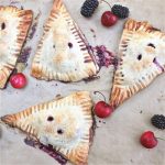 Blackberry Cherry Turnovers 2 : The Wimpy Vegetarian