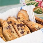 Anise Biscotti with Chocolate Chips