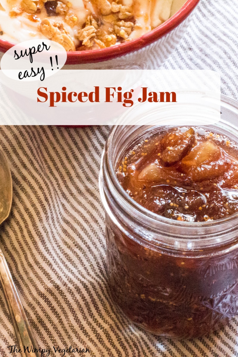 Spiced Fig Jam | The Wimpy Vegetarian